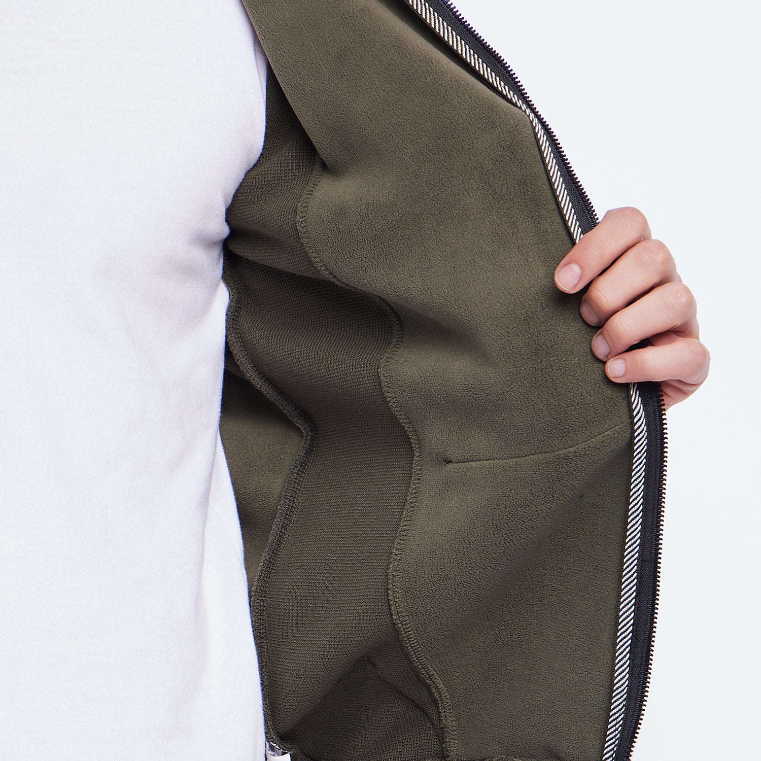 Duke Urban Men Zipper Hooded Sweatshirt (LF6320S)