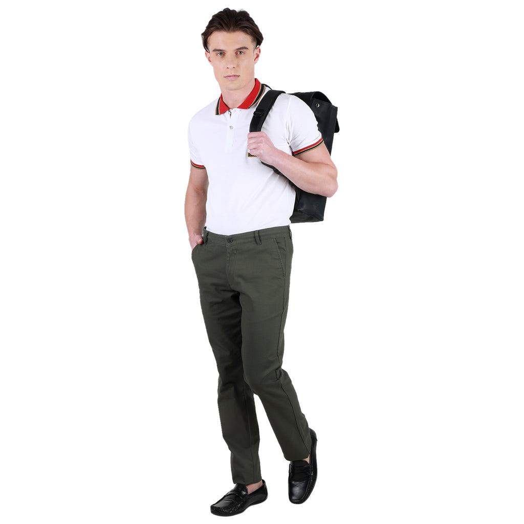 Duke Stardust Men Narrow Fit Chinos Trousers (SDT4506R)