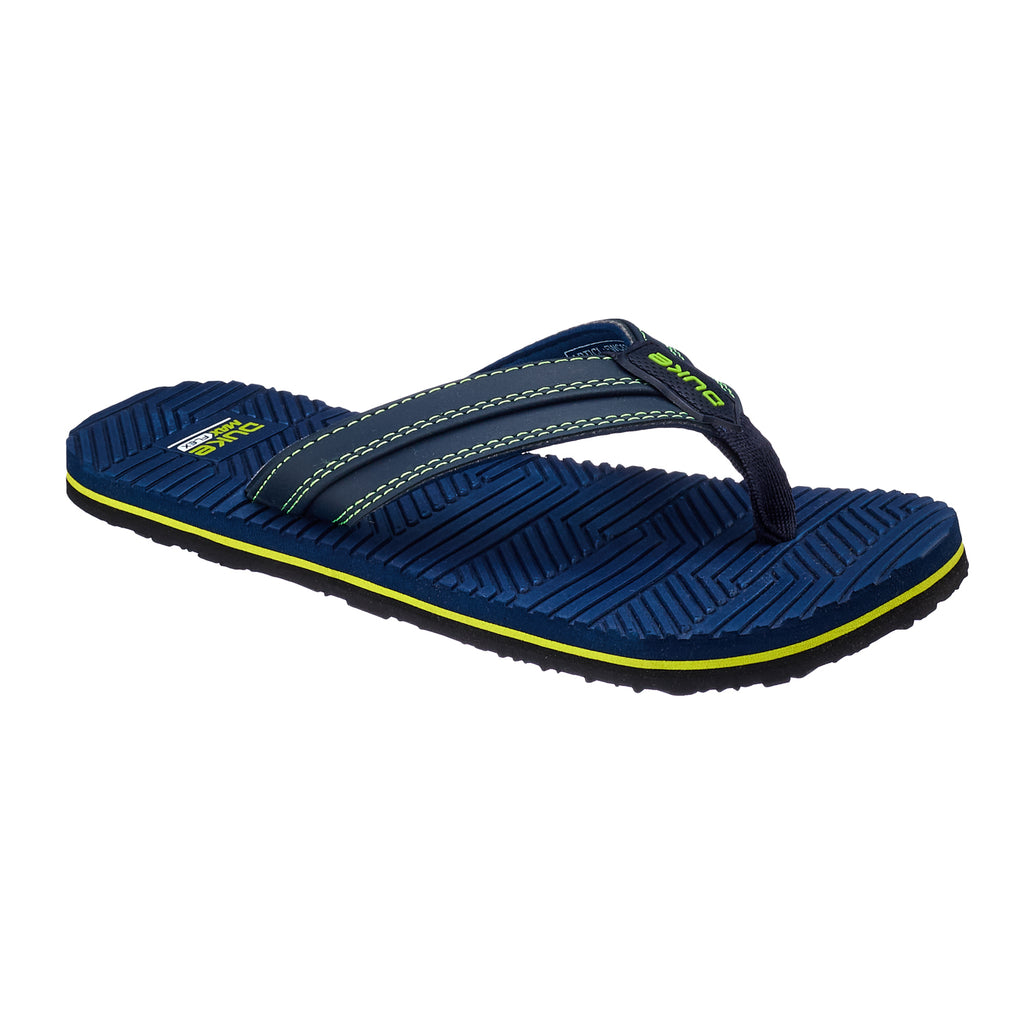 Duke Mens Textured Flip-Flops (FWC6213)