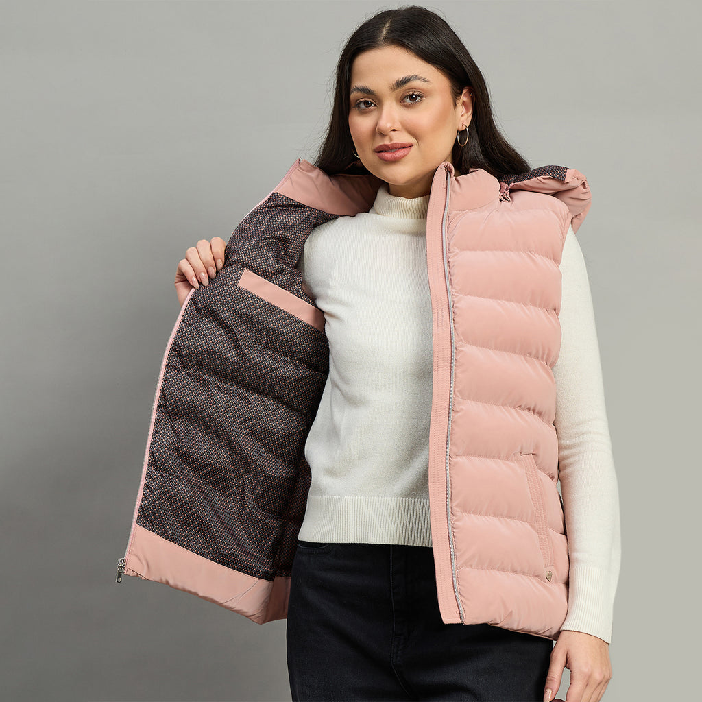Duke Urban Women Sleeveless Hooded Jacket (SDZ4160)