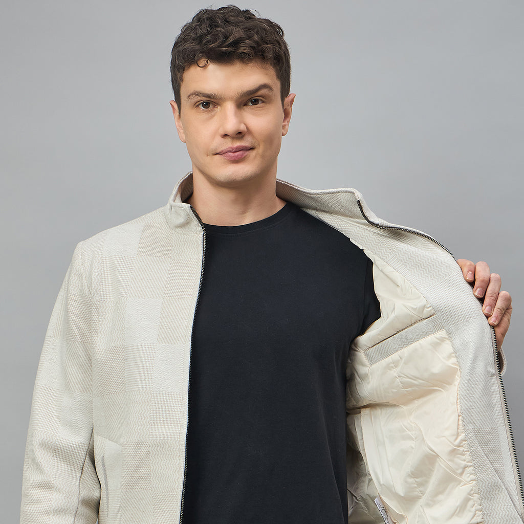 Duke Urban Men Full Sleeve High Neck Bomber Jacket (SDZ3181R)