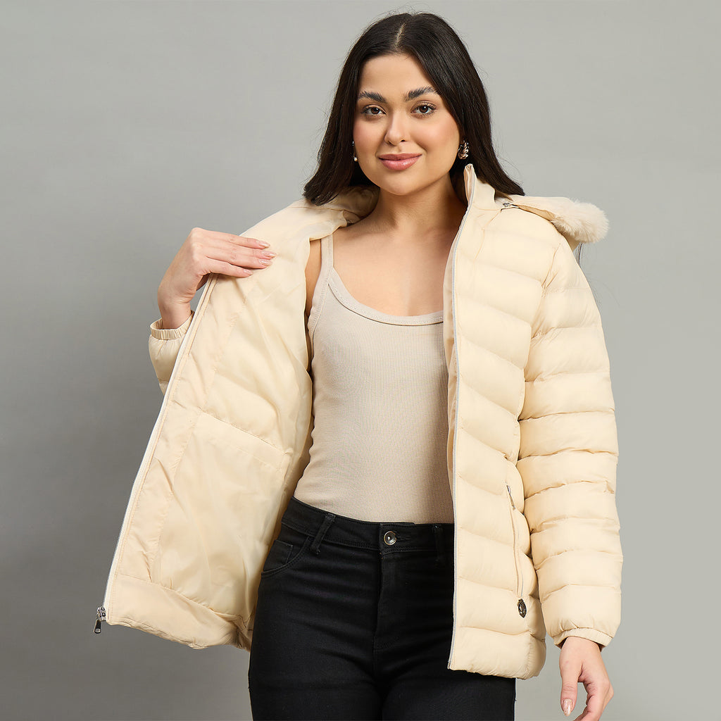 Duke Urban Women Short Style Full Sleeve Hooded Jacket (SDZ4181)