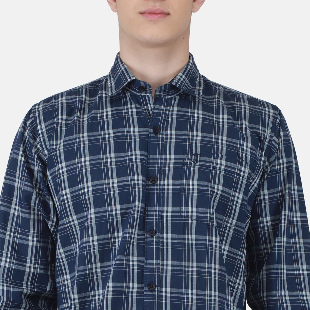 Duke Stardust Men Full Sleeve Cotton Shirt (SDO5ICK)