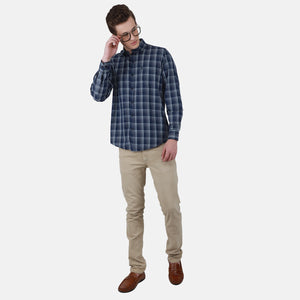 Duke Stardust Men Full Sleeve Cotton Shirt (SDO5ICK)
