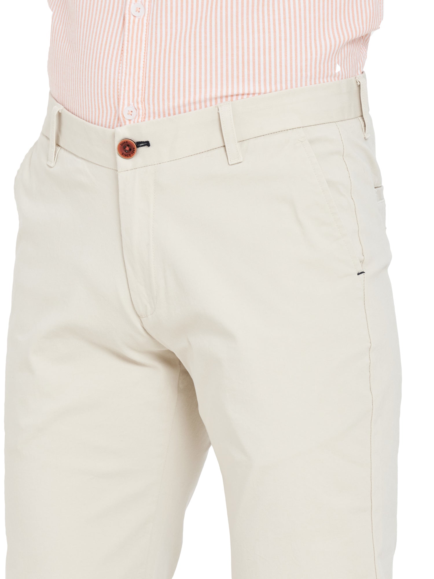 Duke Urban Men Solid Chinos Trousers (SDT4508R)