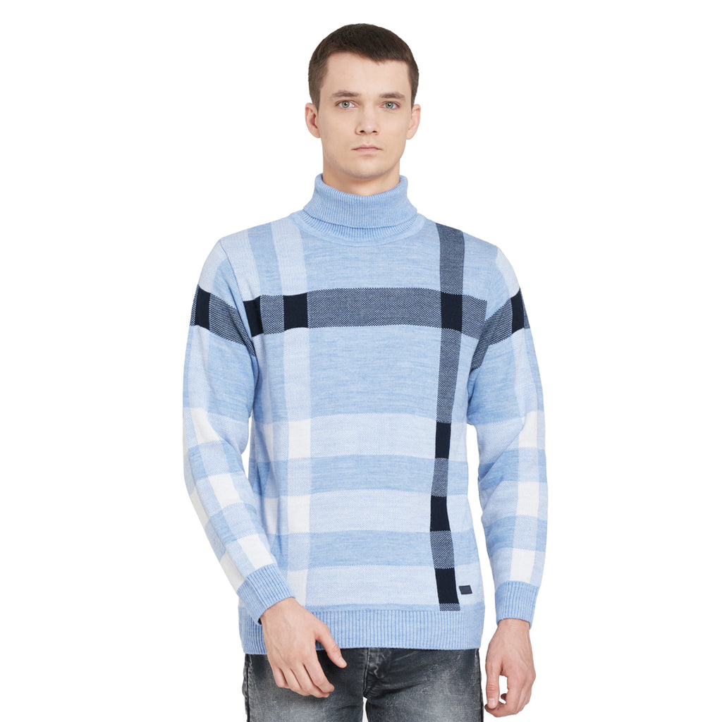 Duke Urban Men Full Sleeve High Neck Sweater (SDS694R)