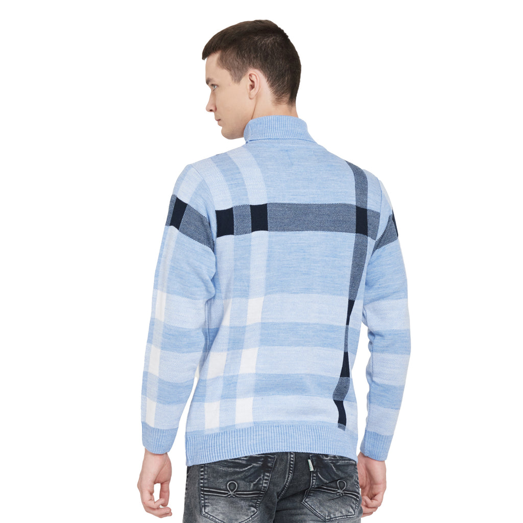 Duke Stardust Men Full Sleeve High Neck Sweater (SDS694R)