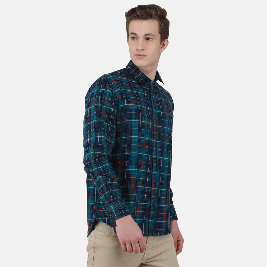 Duke Stardust Men Full Sleeve Cotton Shirt (SDO5CKOA)