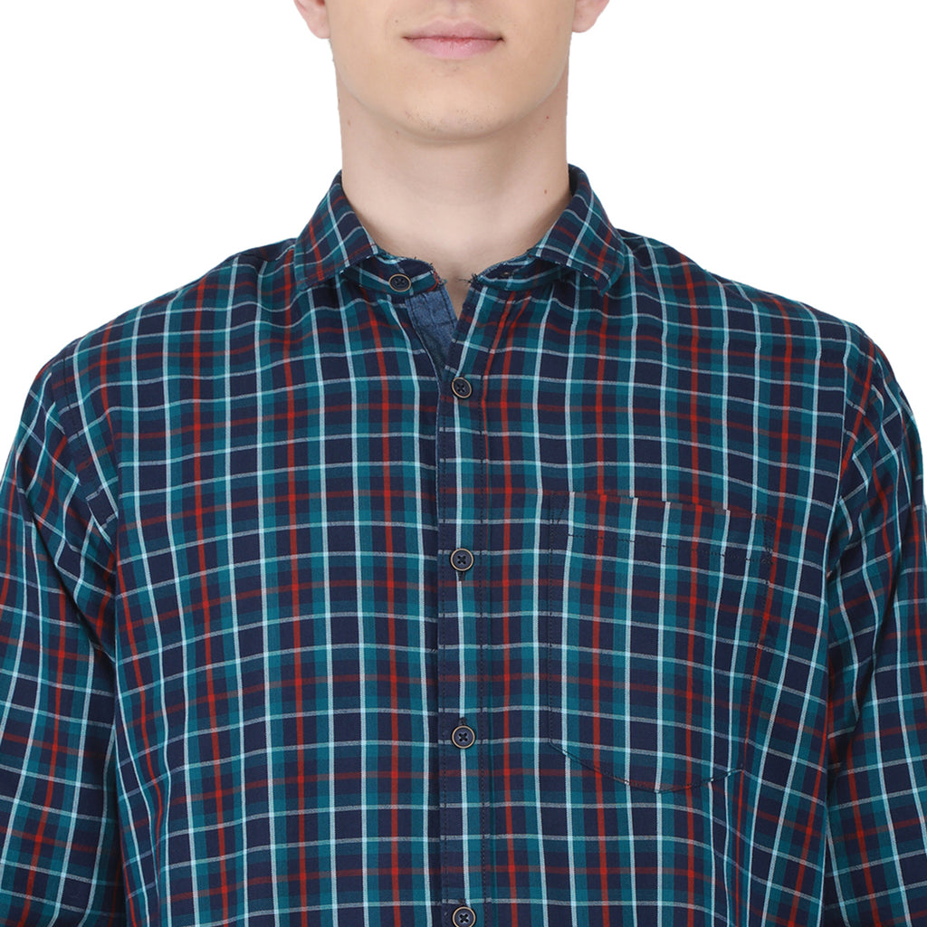 Duke Stardust Men Full Sleeve Cotton Shirt (SDO5CKOC)