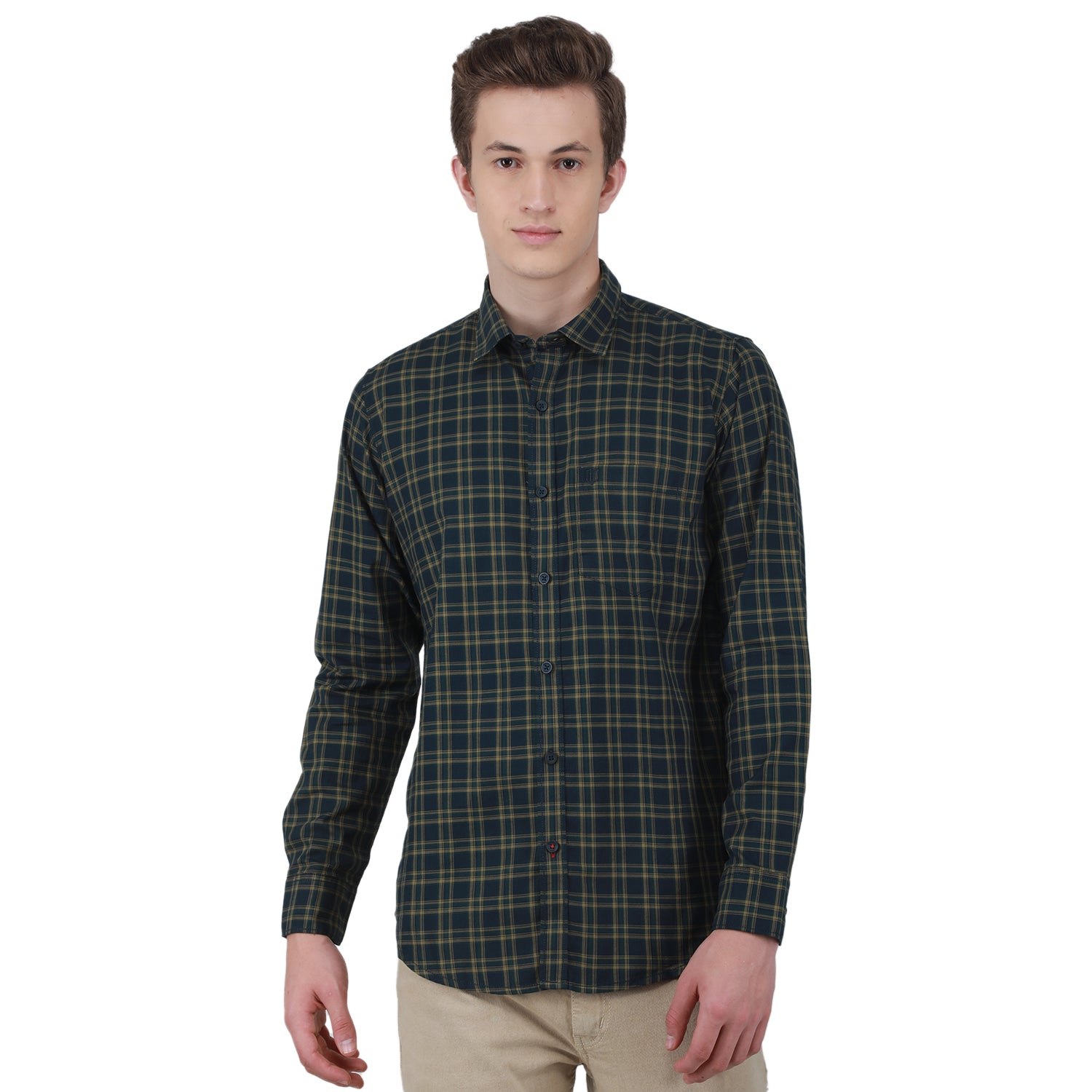 Duke Stardust Men Full Sleeve Cotton Shirt (SDO7ICK)