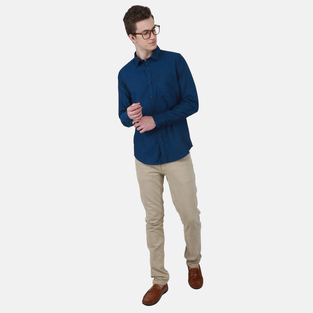 Duke Stardust Men Full Sleeve Cotton Shirt (SDO7PLA)