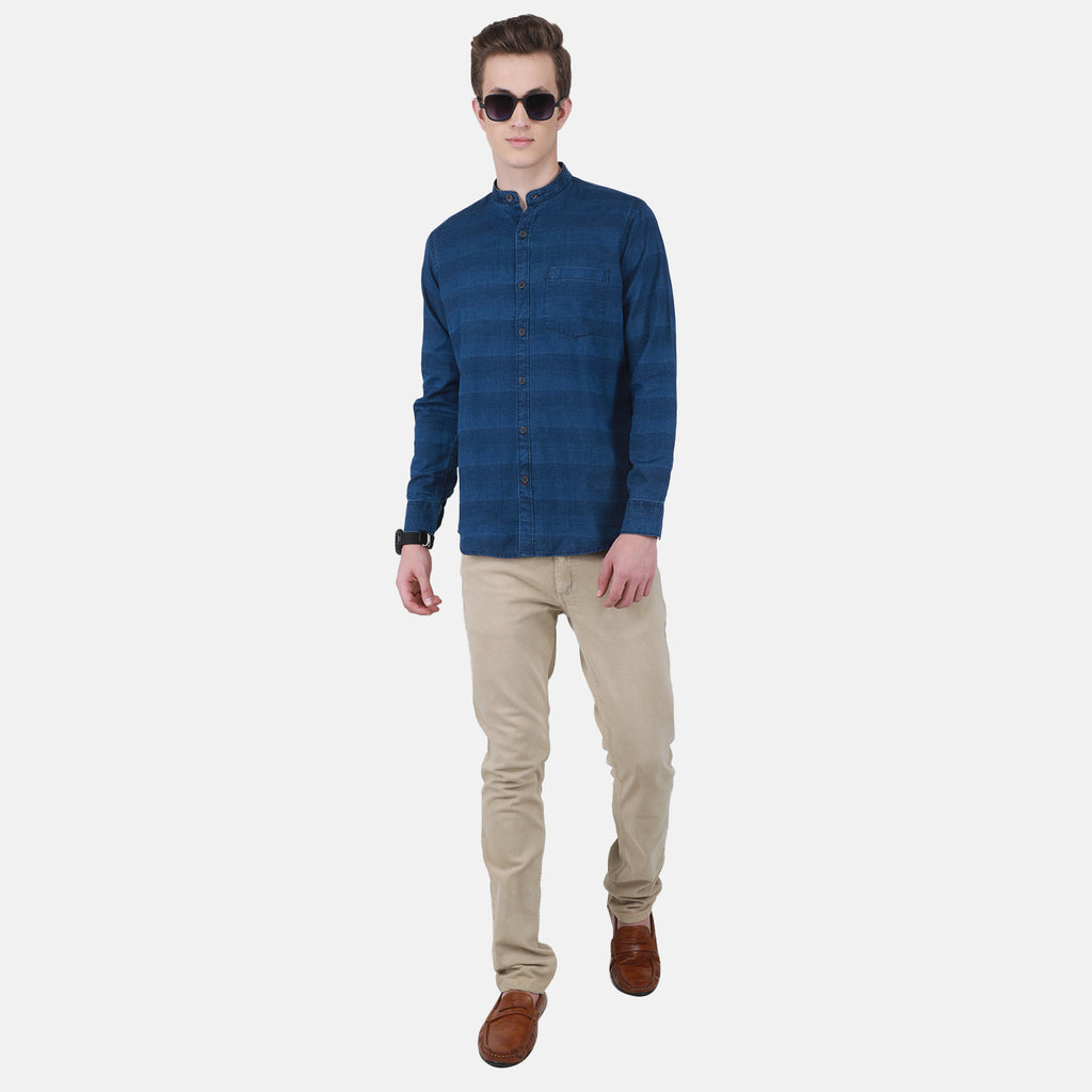 Duke Stardust Men Full Sleeve Cotton Shirt (SDO8997Q)