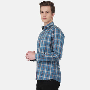 Duke Stardust Men Full Sleeve Cotton Shirt (SD8CKTAQ)
