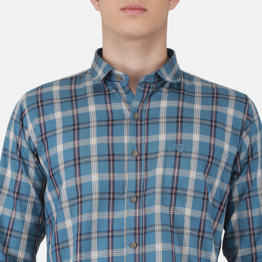 Duke Stardust Men Full Sleeve Cotton Shirt (SD8CKTAQ)
