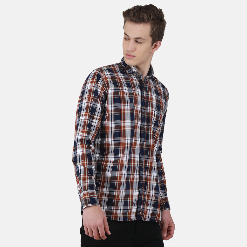 Duke Stardust Men Full Sleeve Cotton Shirt (SD8CKTQ)