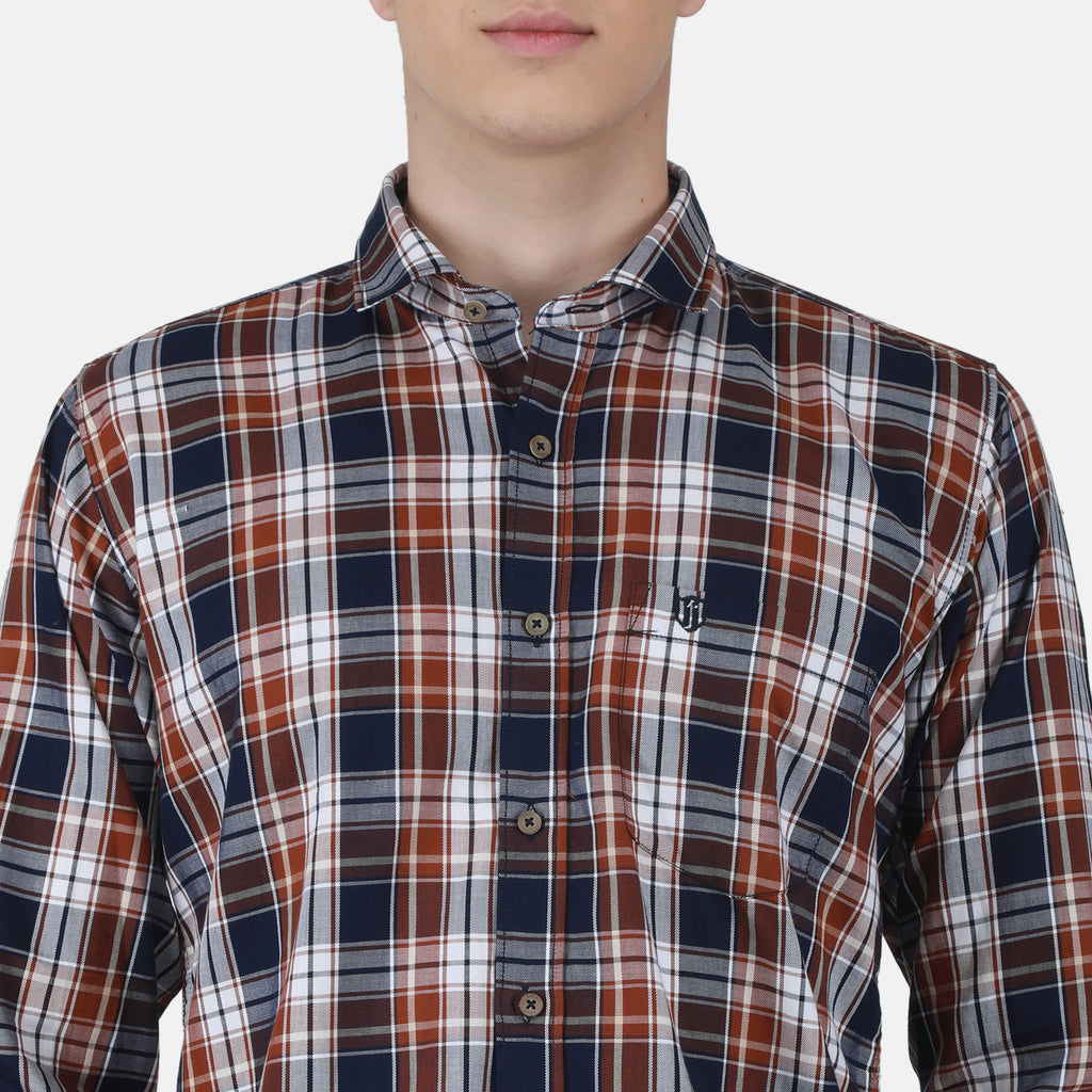 Duke Stardust Men Full Sleeve Cotton Shirt (SD8CKTQ)