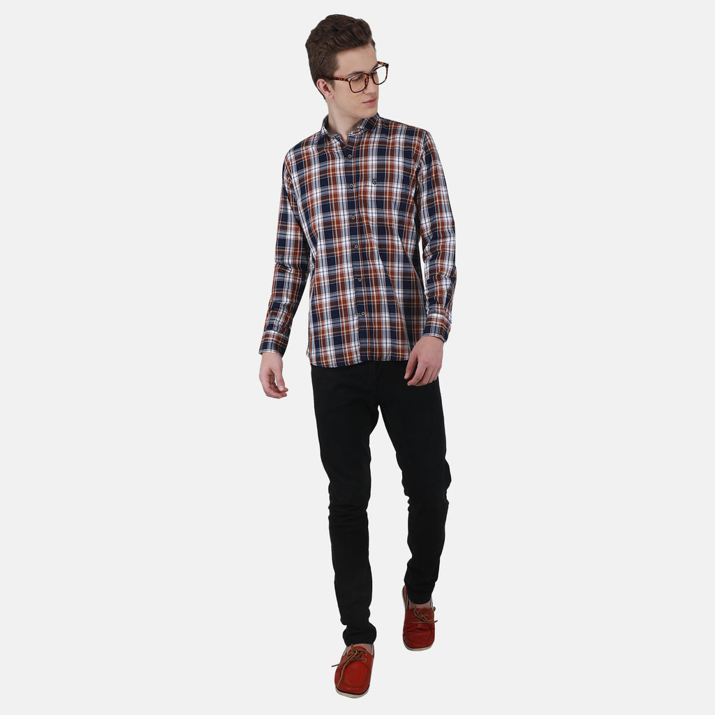 Duke Stardust Men Full Sleeve Cotton Shirt (SD8CKTQ)