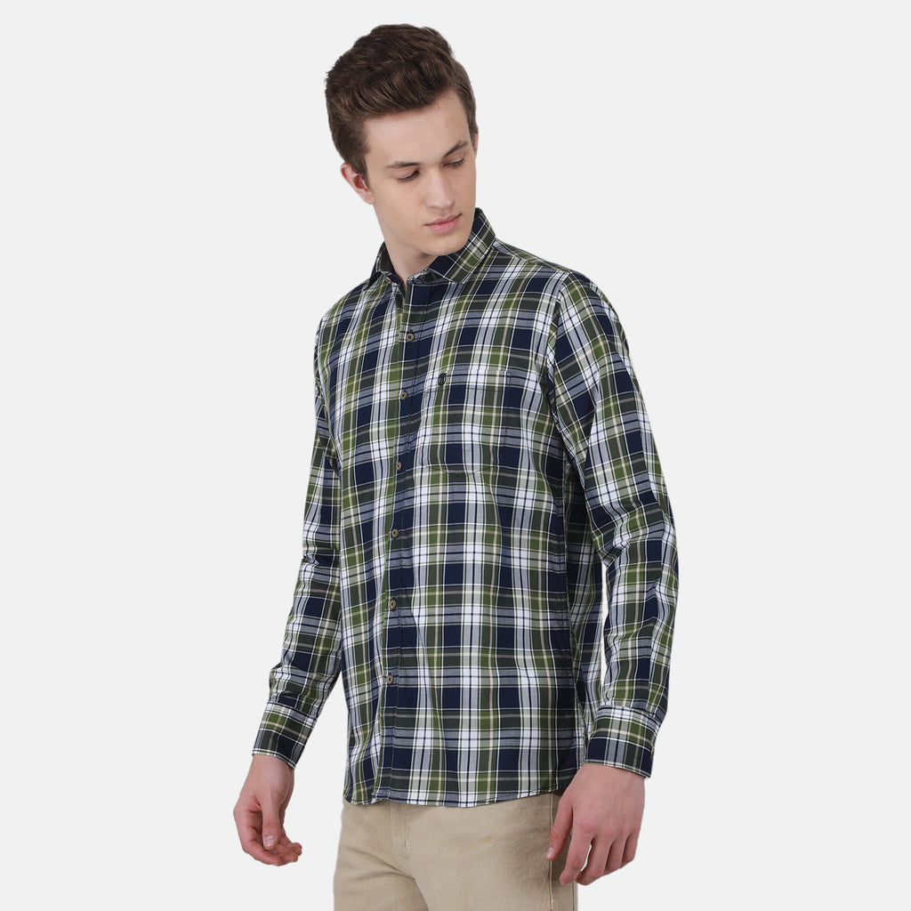 Duke Stardust Men Full Sleeve Cotton Shirt (SD8CKTQ)