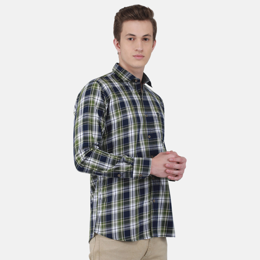 Duke Stardust Men Full Sleeve Cotton Shirt (SD8CKTQ)