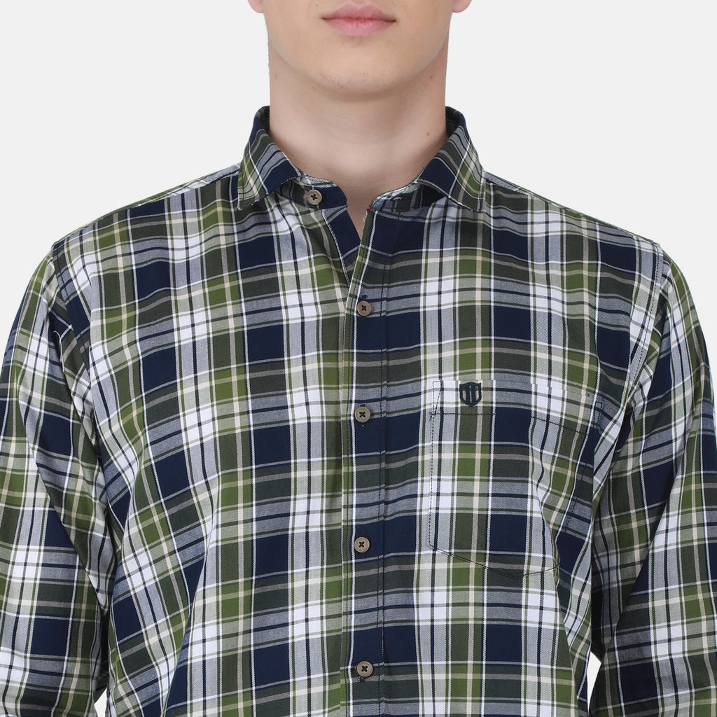 Duke Stardust Men Full Sleeve Cotton Shirt (SD8CKTQ)