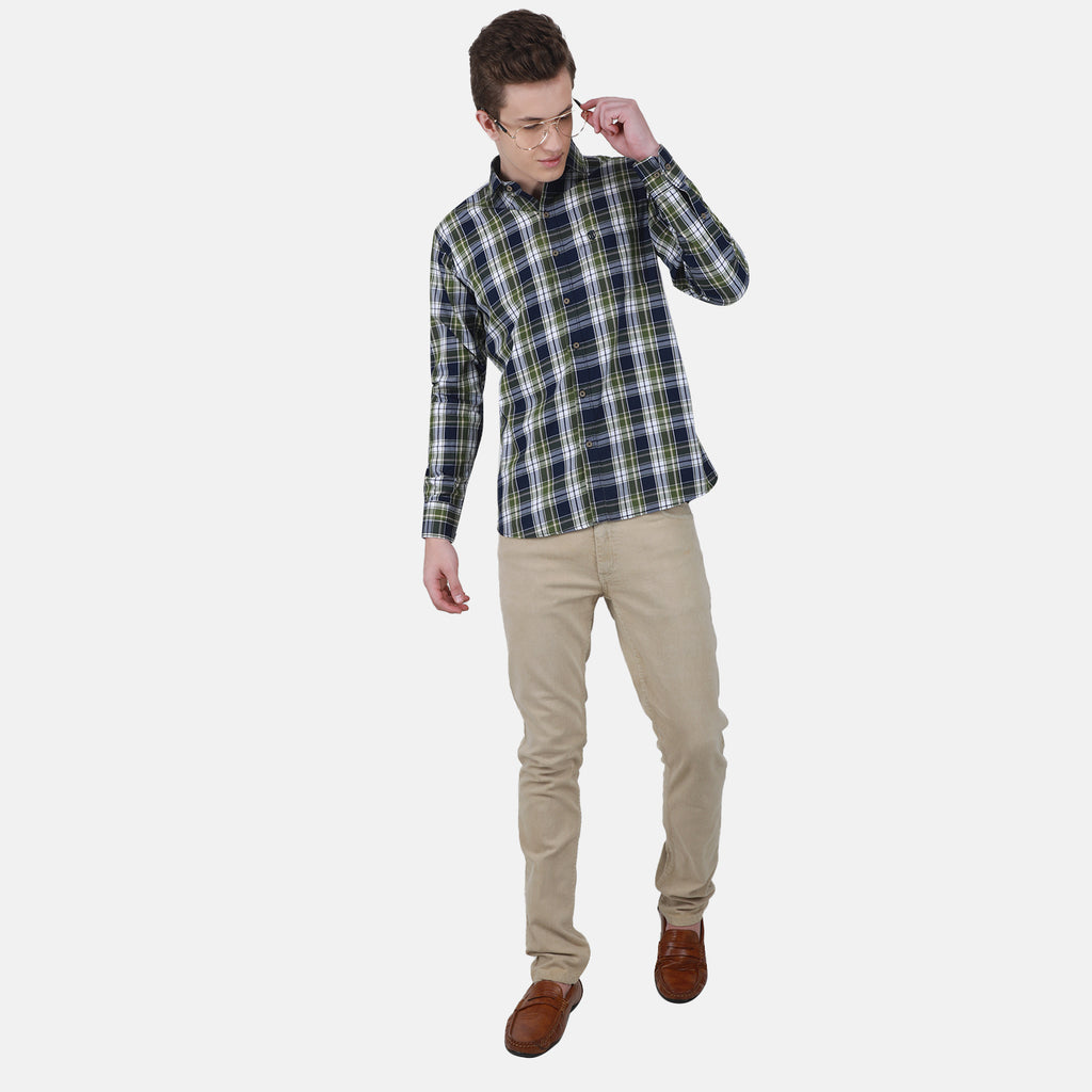 Duke Stardust Men Full Sleeve Cotton Shirt (SD8CKTQ)