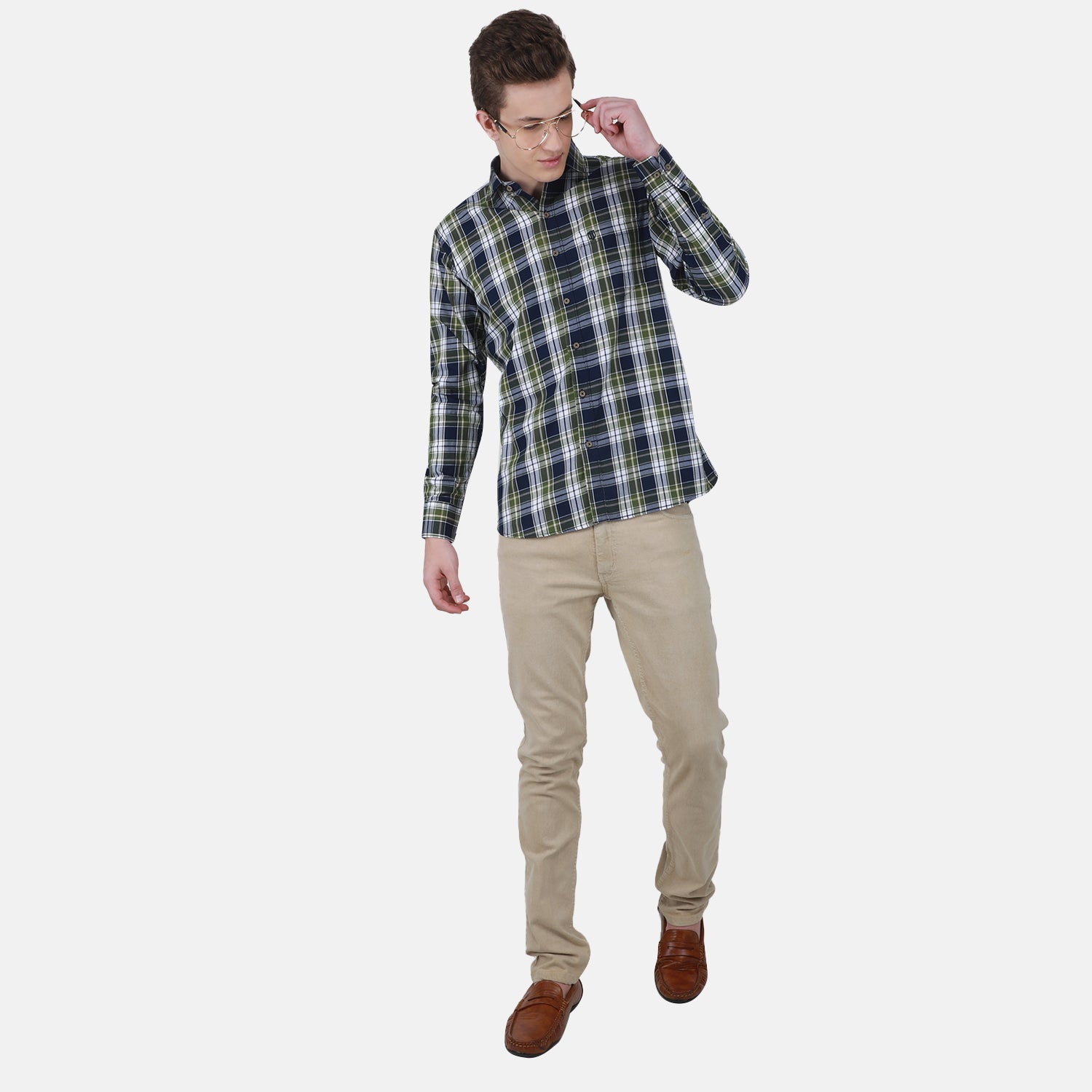 Duke Stardust Men Full Sleeve Cotton Shirt (SD8CKTQ)