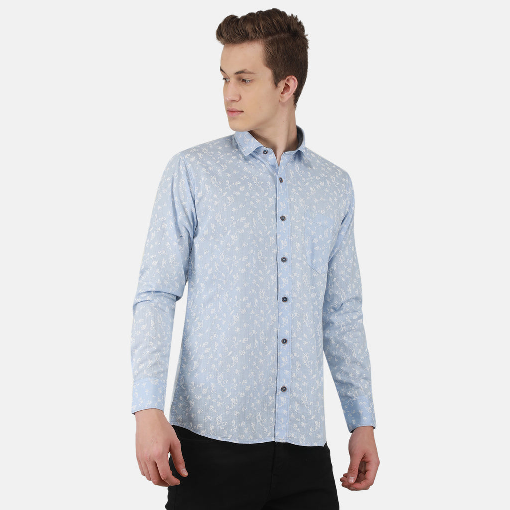 Duke Stardust Men Full Sleeve Cotton Shirt (SD8PRCSA)