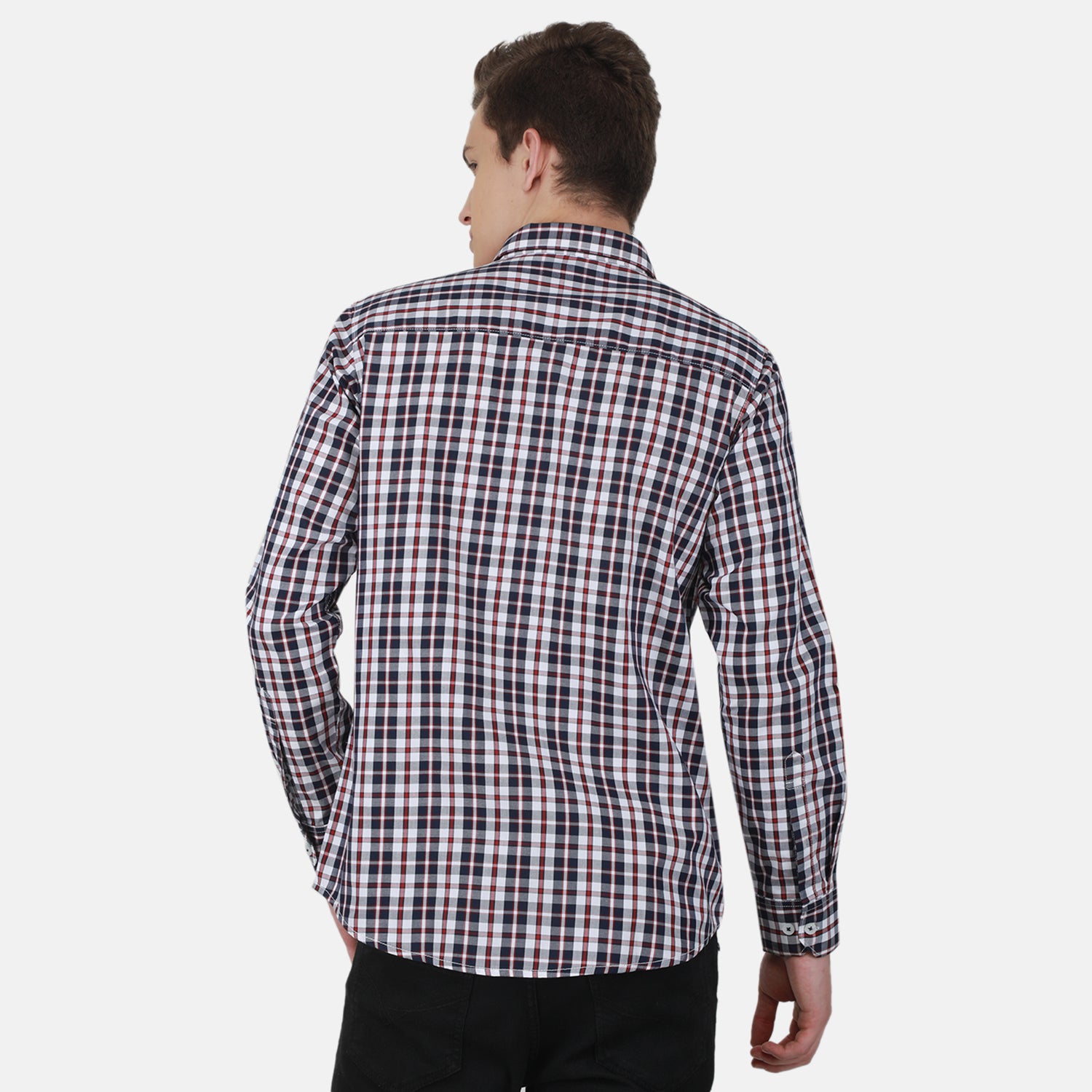 Duke Stardust Men Full Sleeve Cotton Shirt (SDO7CKSR)