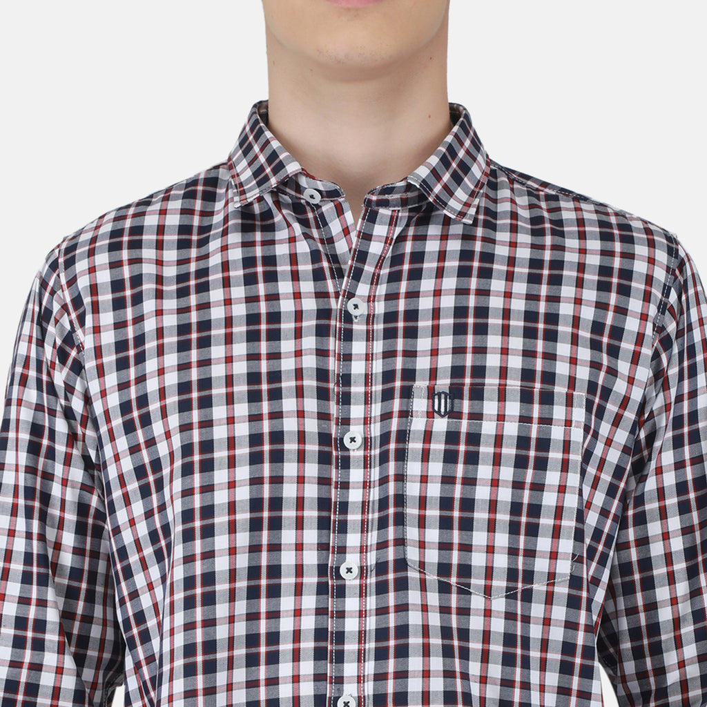 Duke Stardust Men Full Sleeve Cotton Shirt (SDO7CKSR)