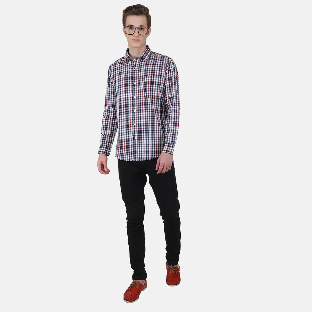 Duke Stardust Men Full Sleeve Cotton Shirt (SDO7CKSR)
