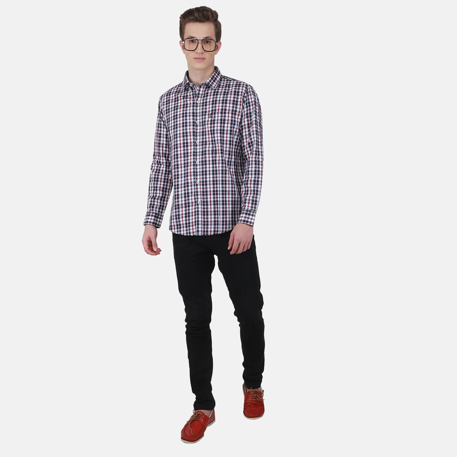 Duke Stardust Men Full Sleeve Cotton Shirt (SDO7CKSR)