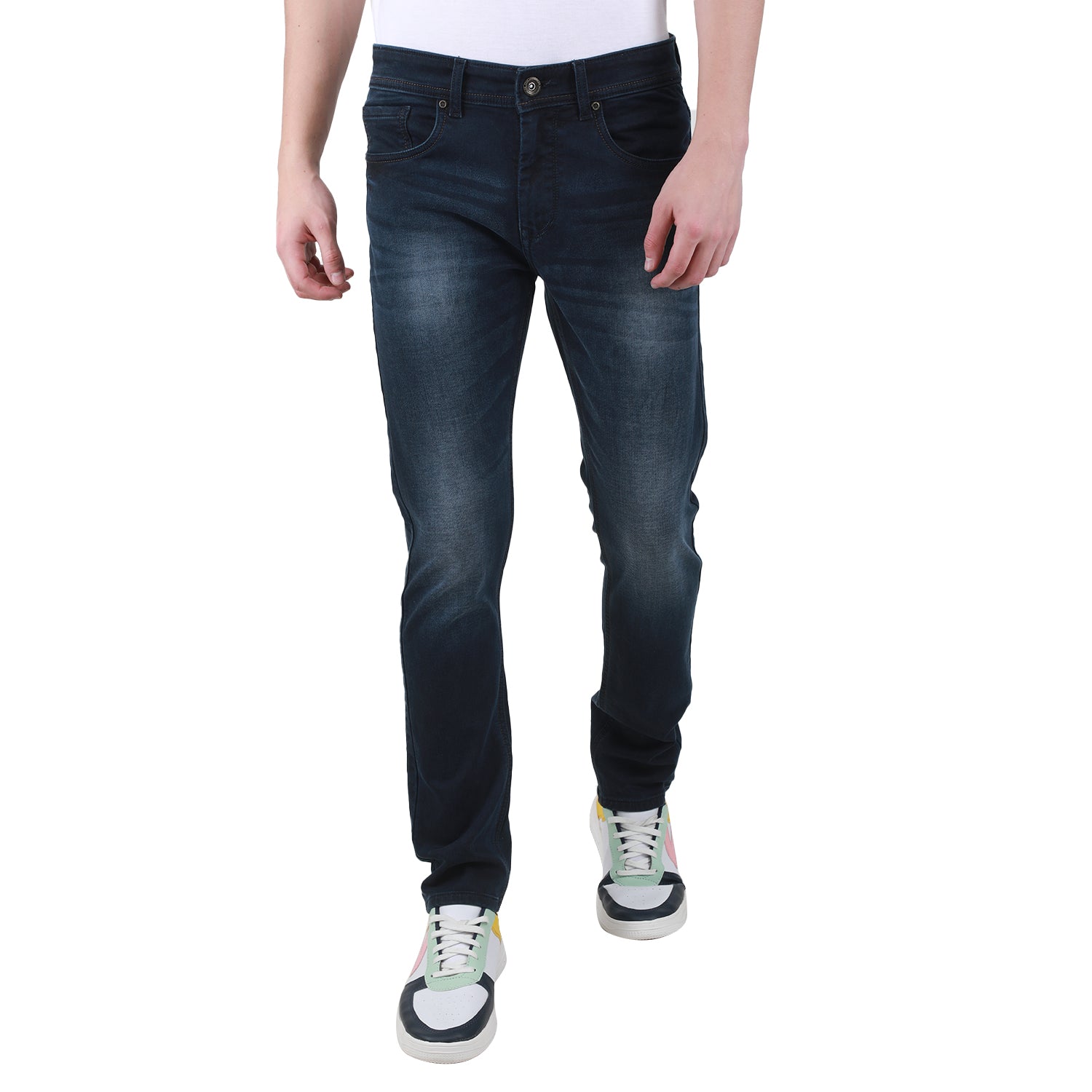 Duke Stardust Men Slim Fit Stretchable Jeans (SDD5357)