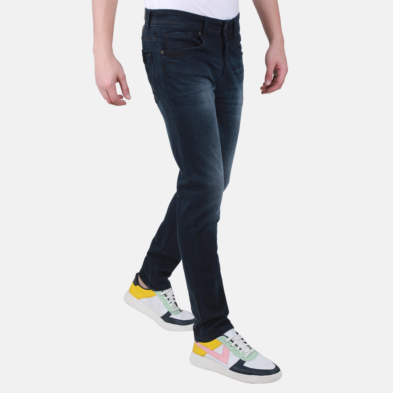 Duke Stardust Men Slim Fit Stretchable Jeans (SDD5357)