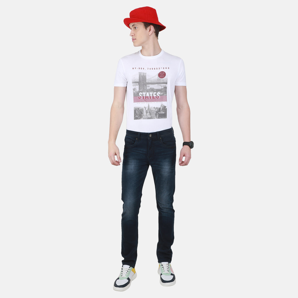 Duke Stardust Men Slim Fit Stretchable Jeans (SDD5357)