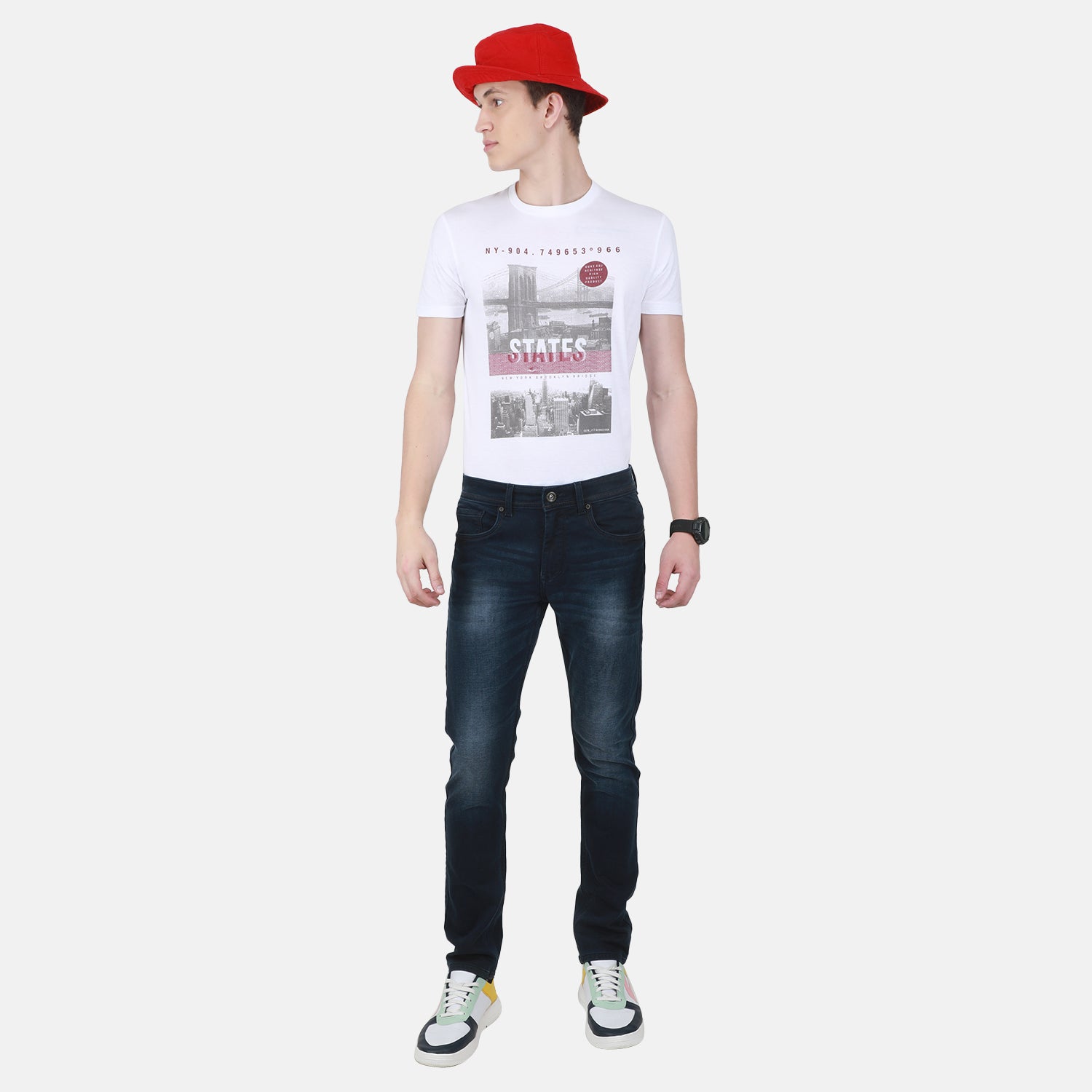 Duke Stardust Men Slim Fit Stretchable Jeans (SDD5357)