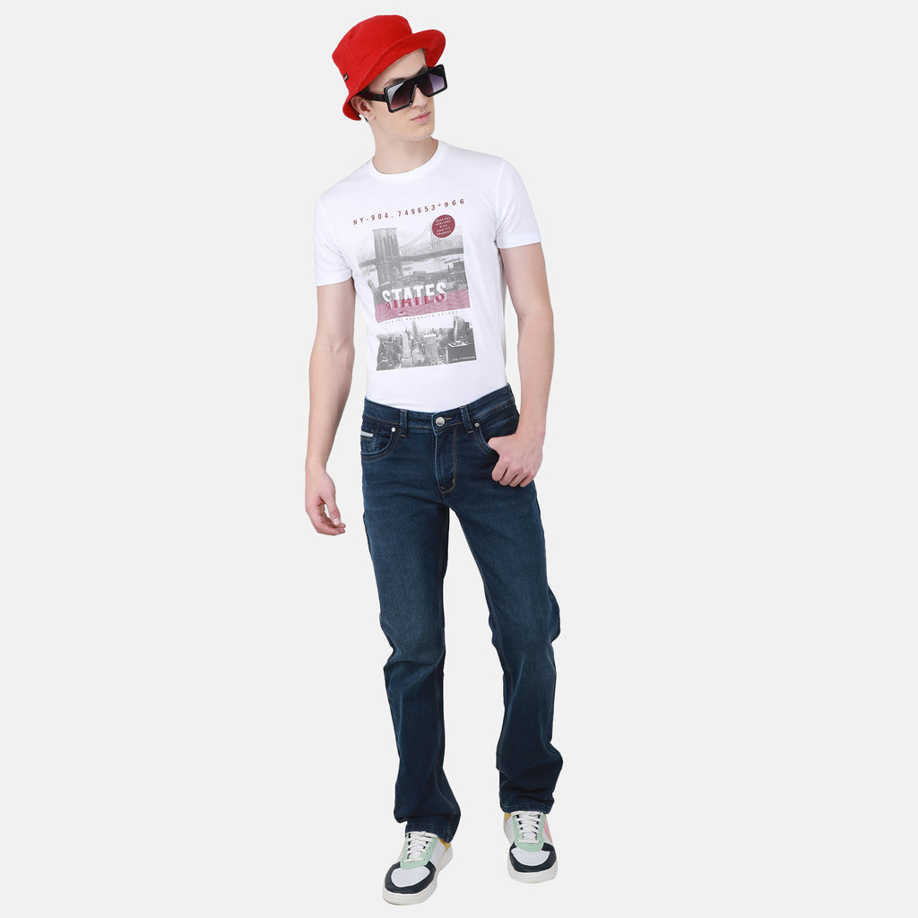 Duke Stardust Men Slim Fit Stretchable Jeans (SDD5355)