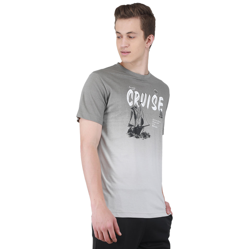 Duke Stardust Men Half Sleeve Cotton T-shirt (LF5757)