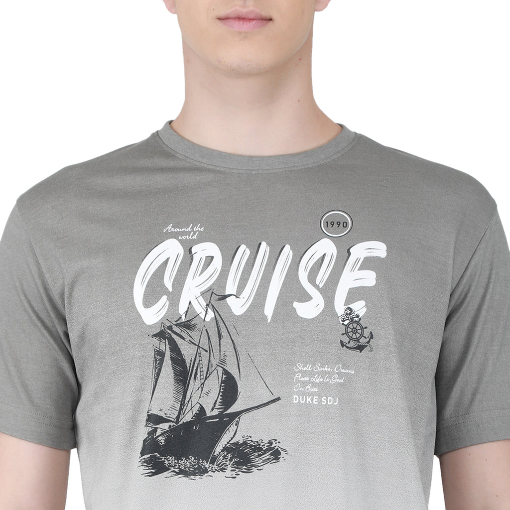 Duke Stardust Men Half Sleeve Cotton T-shirt (LF5757)