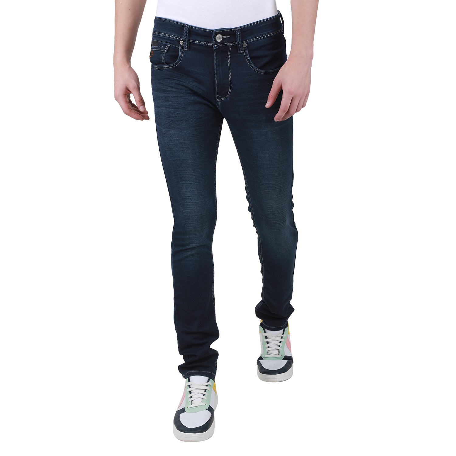 Duke Urban Men Slim Fit Stretchable Jeans (SDD5461)