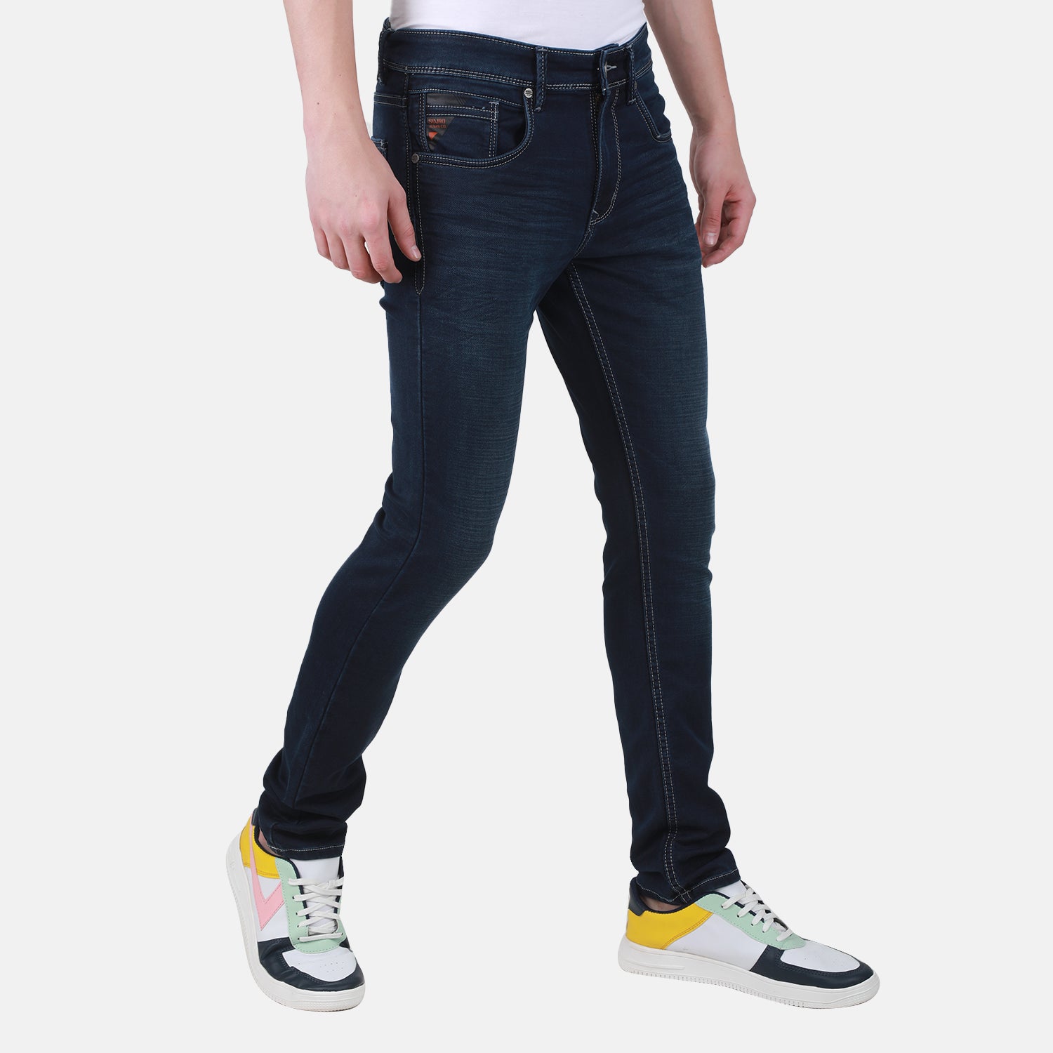 Duke Urban Men Slim Fit Stretchable Jeans (SDD5461)