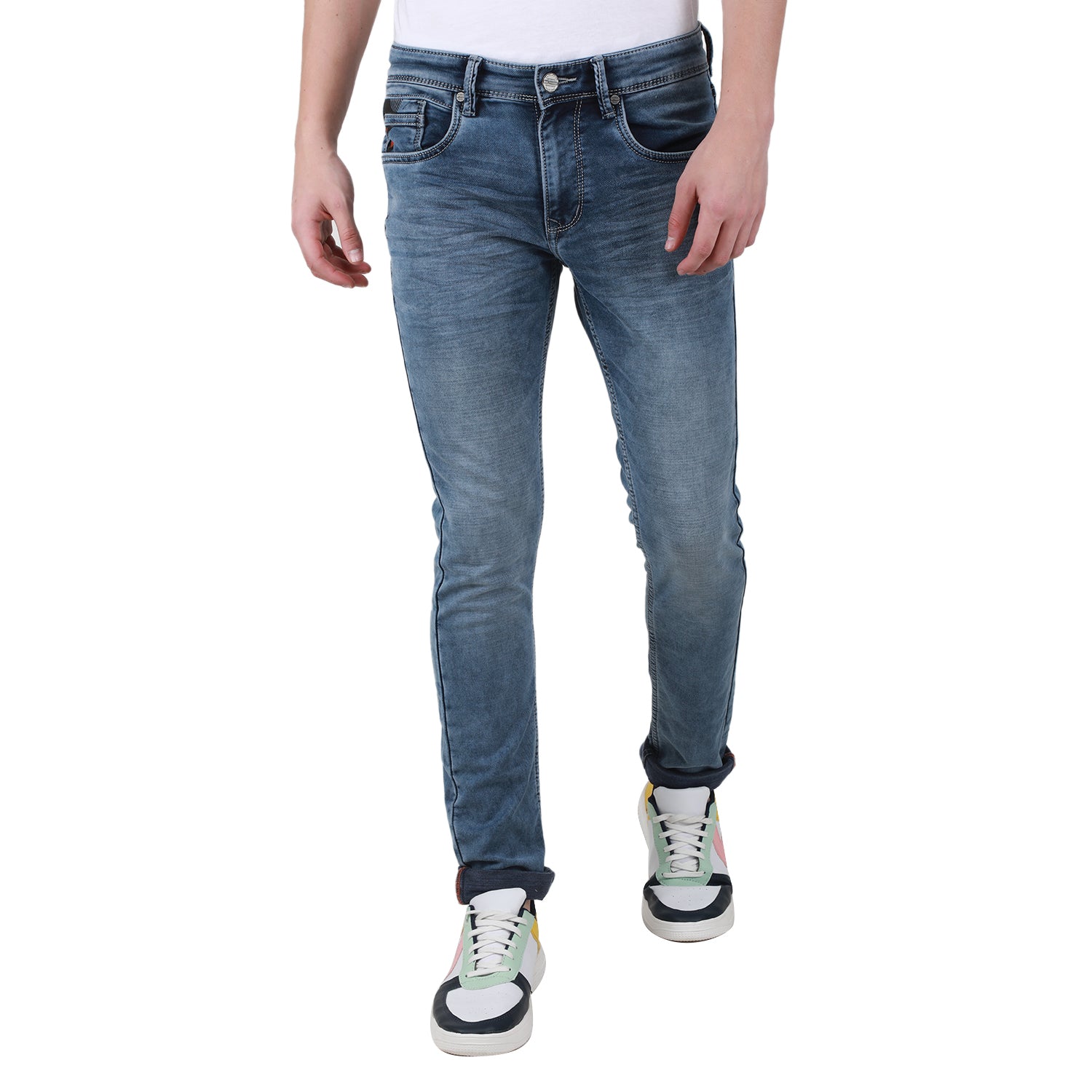 Duke Urban Men Slim Fit Stretchable Jeans (SDD5461)