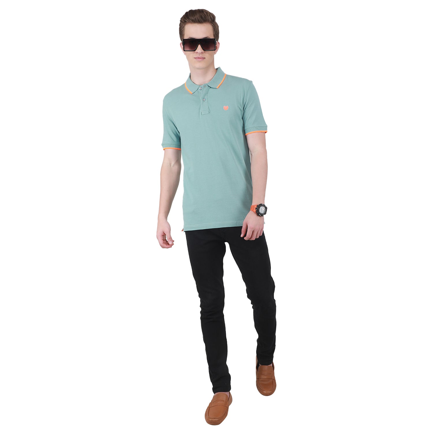 Duke Urban Men Half Sleeve Cotton T-shirt (LF5898)