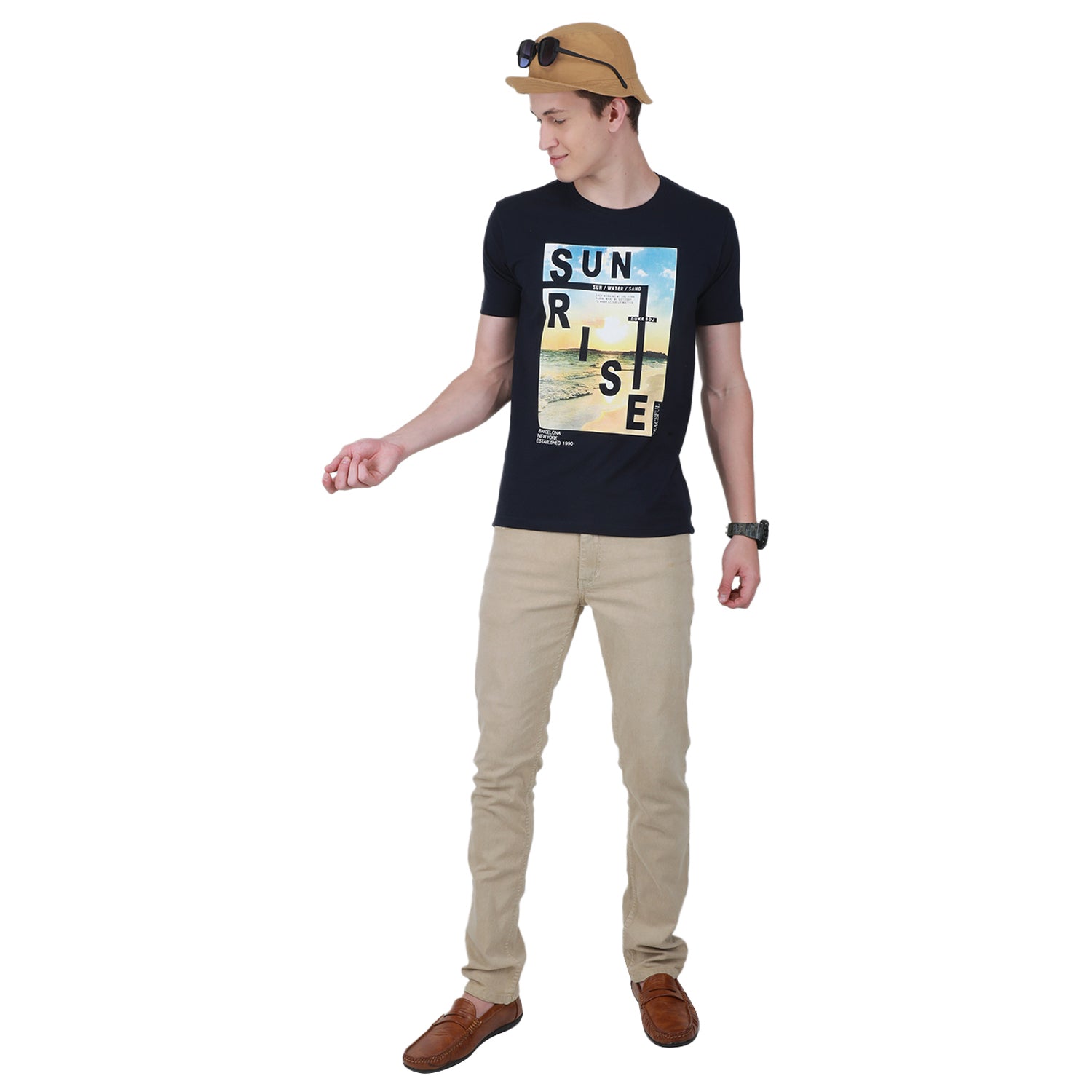 Duke Stardust Men Half Sleeve Cotton T-shirt (ONLF243)