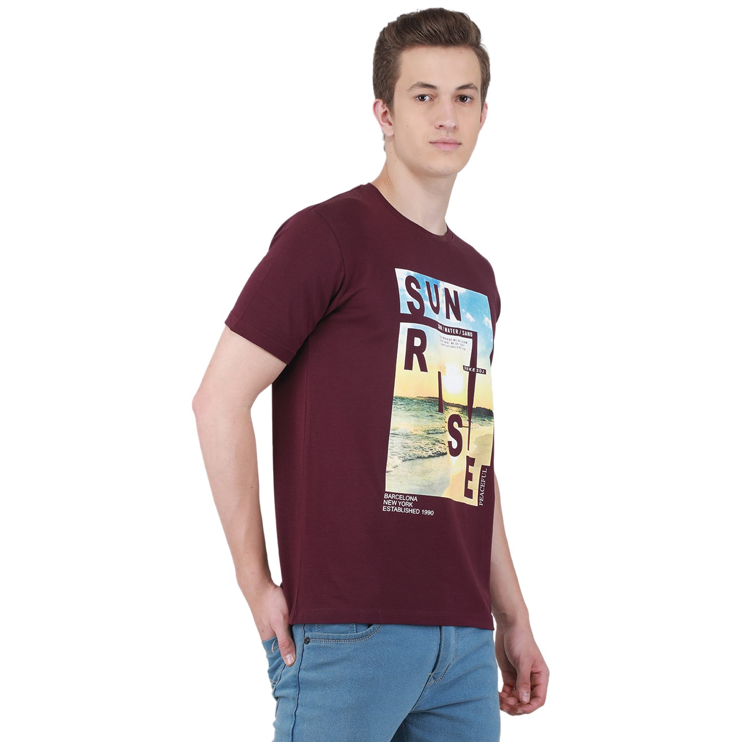 Duke Stardust Men Half Sleeve Cotton T-shirt (ONLF243)