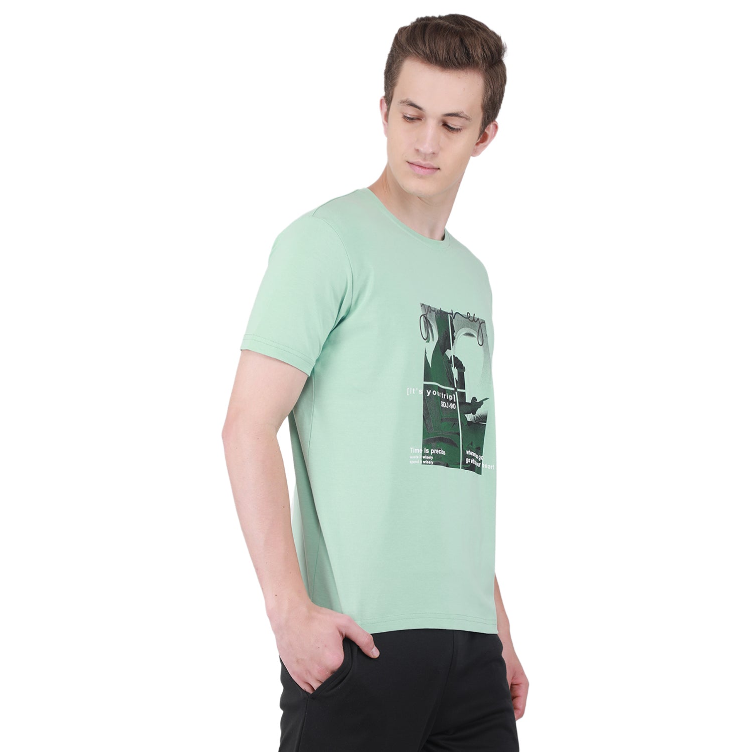 Duke Stardust Men Half Sleeve Cotton T-shirt (ONLF244)
