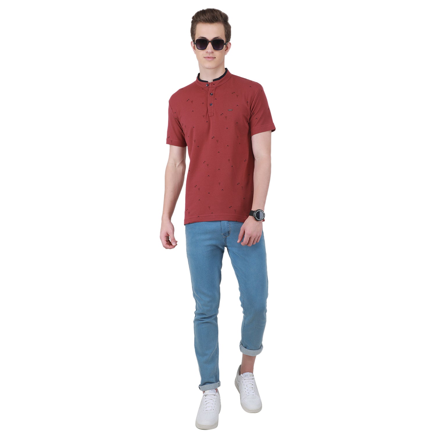 Duke Stardust Men Half Sleeve Cotton T-shirt (ONLF248)