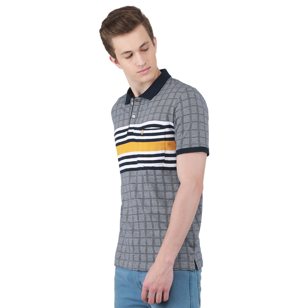 Duke Stardust Men Half Sleeve Cotton T-shirt (LF7011)