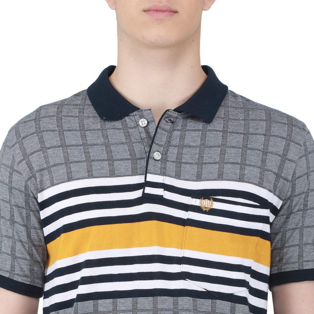 Duke Stardust Men Half Sleeve Cotton T-shirt (LF7011)
