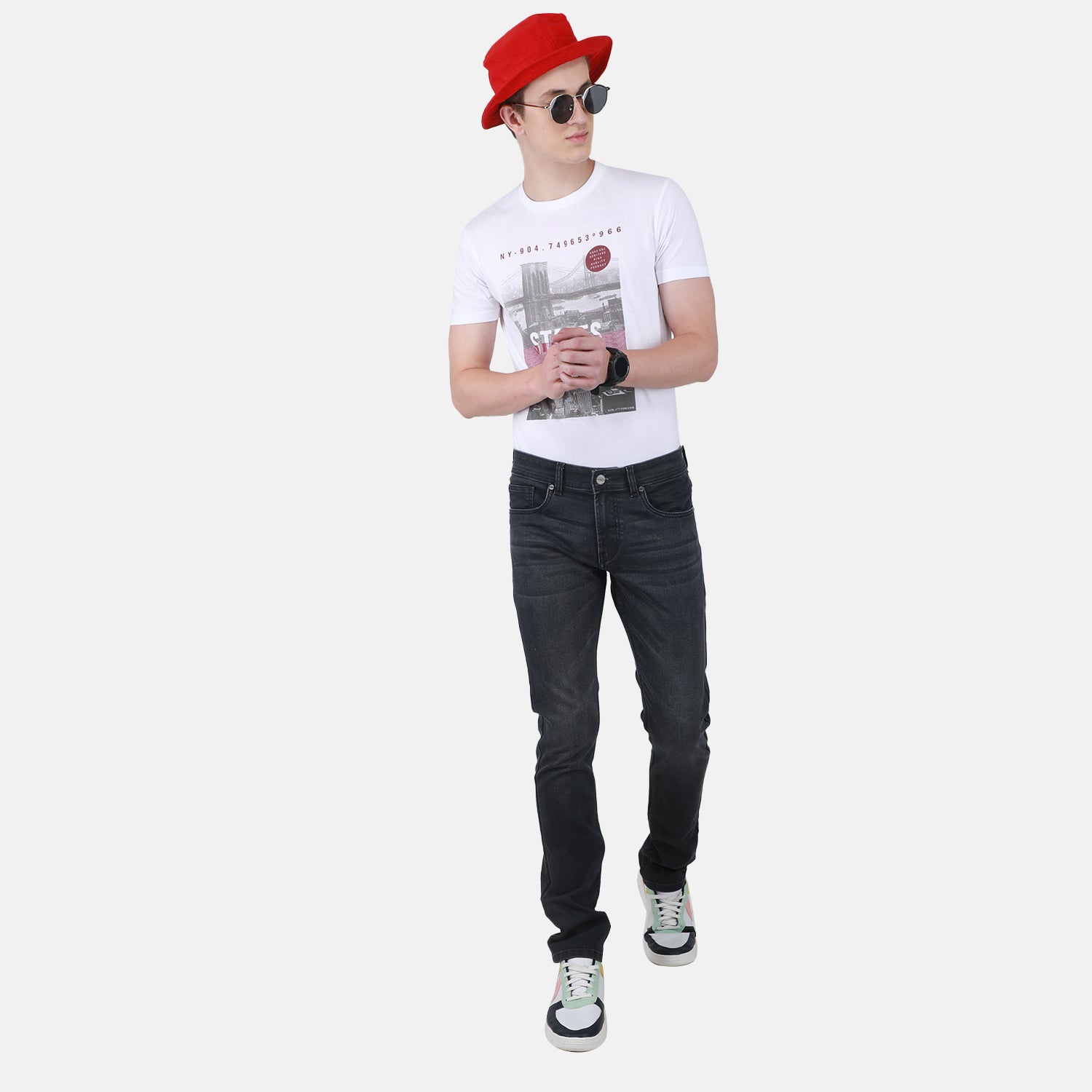 Duke Urban Men Slim Fit Stretchable Jeans (SDD5496)
