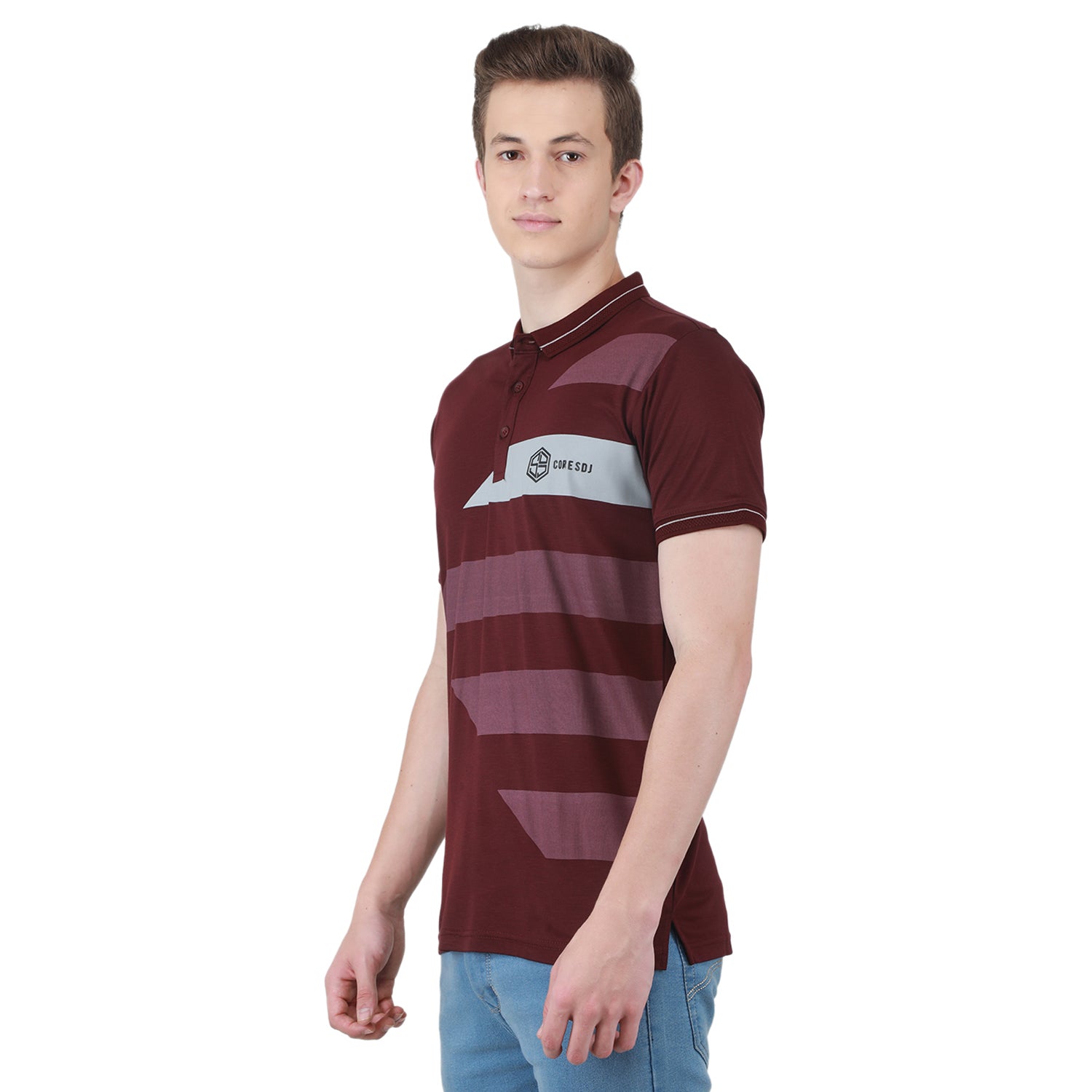 Duke Stardust Men Half Sleeve Cotton T-shirt (LF5780)